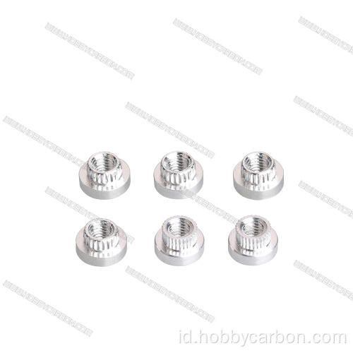 Ebay M3 Aluminium Press Nut Dengan Berbagai Warna